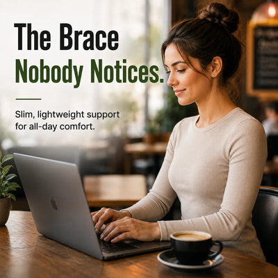 Posture Support Brace — Adjustable Back & Shoulder Corrector for Women and Men